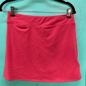 Coral Pink Adidas Climlite Golf Skirt/Shorts size2